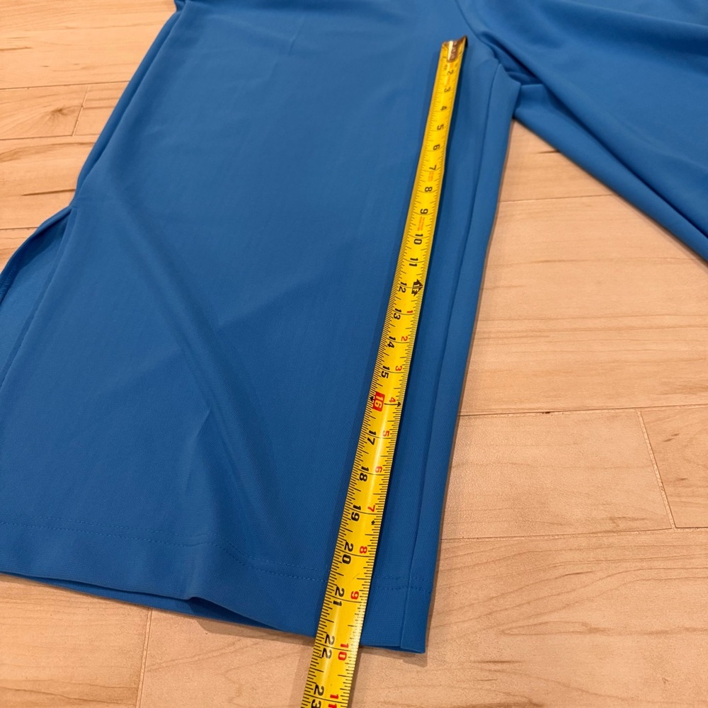 Boston Proper Vibrant Blue Capri Short Sleeve Jumpsuit Size XL NWT - Picture 7 of 12